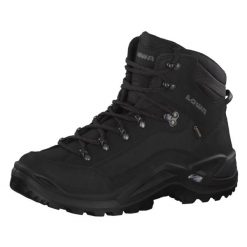 Buty trekkingowe męskie Lowa Renegade Gtx Mid. Czarne buty trekkingowe męskie Lowa, na zimę, z gore-texu, za kostkę, bez zapięcia, trekkingowe, gore-tex. Za 1,229.99 zł.