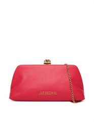 LOVE MOSCHINO Torebka JC4287PP0MKP0615 Różowy. Czerwone torebki klasyczne damskie Love Moschino, bez wzorów, ze skóry, wizytowe, bez kołnierzyka, bez ramiączek. Za 579.99 zł.