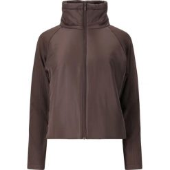 Kurtka damska Athlecia Ayanda. Brązowe kurtki damskie Athlecia, bez wzorów, z elastanu, bez kaptura. Za 338.50 zł.