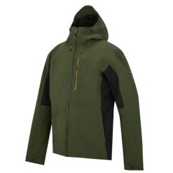 Kurtka turystyczna przeciwdeszczowa męska Birchdale wodoodporna. Niebieskie kurtki męskie Regatta, m, bez wzorów, z materiału, z kapturem. Za 279.99 zł.