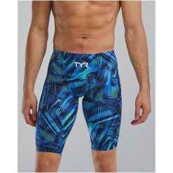 Spodenki pływackie męskie TYR M AVICTOR JAM HEL. Niebieskie kąpielówki męskie TYR, m, bez wzorów, do pływania. Za 1,499.99 zł.