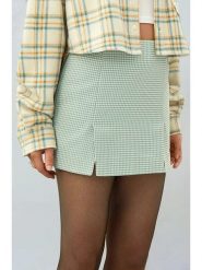 Weekday Spódnica w kolorze zielonym rozmiar: 36. Zielone spódniczki damskie Weekday, bez wzorów, z podwyższonym stanem, mini, proste. Za 60.99 zł.