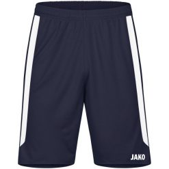 Szorty Jako Power. Niebieskie szorty damskie Jako, bez wzorów, z materiału, sportowe. Za 109.91 zł.