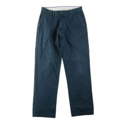 Spodnie męskie klasyczne Polo Ralph Lauren. Niebieskie spodnie materiałowe męskie Ralph Lauren, bez wzorów, z tkaniny, klasyczne. Za 170.36 zł.