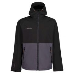 Kurtka Softshellowa Męska. Czarne kurtki męskie Regatta, m, bez wzorów, z elastanu, z kapturem. Za 188.99 zł.