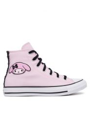 Converse Trampki Chuck Taylor All Star A21836C Różowy jasny. Czerwone trampki i tenisówki damskie Converse, bez wzorów. Za 399.99 zł.