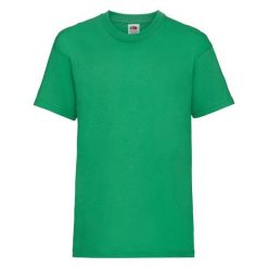 T-shirt Fruit Of The Loom Valueweight Child Green Kelly. Czarne t-shirty damskie Fruit of the Loom, bez wzorów, z bawełny, bez kołnierzyka. Za 143.99 zł.