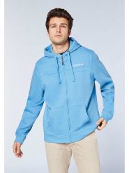 Chiemsee Bluza w kolorze niebieskim rozmiar: M. Niebieskie bluzy z kapturem męskie Chiemsee, m, z bawełny. Za 152.98 zł.