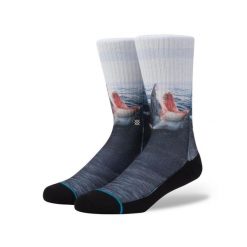 Skarpety Stance Landlord Blue. Niebieskie skarpetki damskie Stance, bez wzorów. Za 114.17 zł.