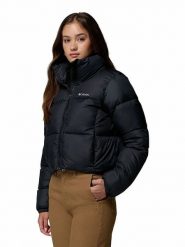 Columbia Kurtka zimowa "Puffect II" w kolorze czarnym rozmiar: XL. Czarne kurtki damskie Columbia, na zimę, xl, bez wzorów, z puchu, bez kaptura. Za 239.95 zł.