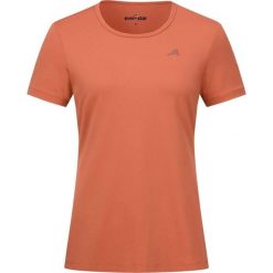 Koszulka damska Euro-Star Enya. Brązowe bluzki sportowe damskie EURO-STAR, bez wzorów, bez ramiączek. W wyprzedaży za 241.65 zł.