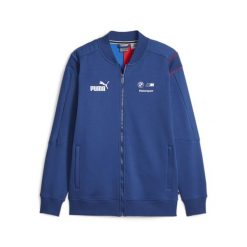 Bluza męska Puma BMW MMS MT7 62121304. Niebieskie bluzy z kapturem męskie Puma, l, z bawełny. Za 327.04 zł.