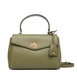 Torebka LAUREN RALPH LAUREN. Zielone torebki klasyczne damskie Lauren Ralph Lauren, bez wzorów, bez dodatków. Za 1,799.00 zł.