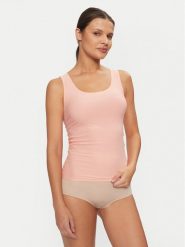 Chantelle Top Soft Stretch C26460 Pomarańczowy Regular Fit. Brązowe topy damskie Chantelle, bez wzorów, z syntetyku, bez kołnierzyka. Za 169.99 zł.