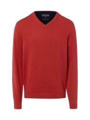 Finshley & Harding sweter z dzianiny z dodatkiem kaszmiru Mężczyźni Bawełna pomarańczowy, XXXL. Brązowe swetry męskie Finshley & Harding, m, bez wzorów, z bawełny, bez kołnierzyka. Za 299.95 zł.