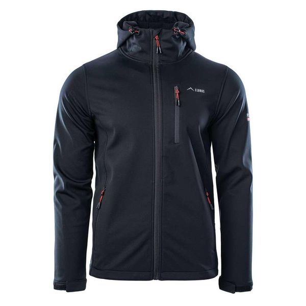 Kurtka Męska Ifaro Polartech Soft Shell. Czarne kurtki męskie ELBRUS, m, bez wzorów, z softshellu, sportowe, bez kaptura. Za 761.99 zł.