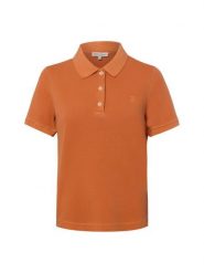 Marc O'Polo koszulka polo Kobiety Bawełna (100%) pomarańczowy, S. Brązowe bluzki sportowe damskie Marc O´Polo, s, z bawełny, bez kołnierzyka, bez ramiączek. Za 229.95 zł.
