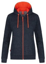 Damska bluza z kapturem Loap Edita niebieska. Brązowe bluzy sportowe damskie Scarpa, s, bez wzorów, z bawełny, bez ramiączek, z kapturem. Za 200.99 zł.