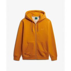 Bluza z kapturem Superdry Vintage Logo. Żółte bluzy z kapturem męskie Superdry., m. Za 338.60 zł.