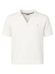 U.S. Polo Assn. Koszulka polo w kolorze białym rozmiar: L. Białe koszulki polo męskie U.S. Polo Assn., l, bez wzorów, bez ramiączek. Za 139.34 zł.