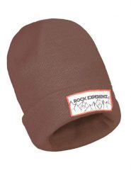 ROCK EXPERIENCE Czapka beanie "Vorlage" w kolorze szarobrązowym rozmiar: onesize. Brązowe czapki zimowe damskie ROCK EXPERIENCE, prążkowane. Za 65.99 zł.