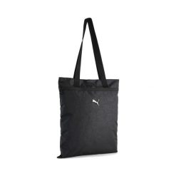 Torba typu tote Pop PUMA. Czarne torebki klasyczne damskie Puma, bez wzorów, z nadrukiem, bez dodatków. Za 89.00 zł.