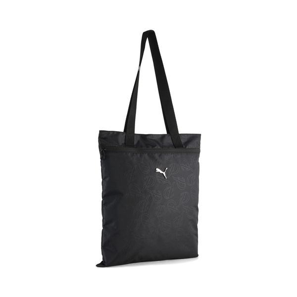 Torba typu tote Pop PUMA. Czarne torebki klasyczne damskie Puma, bez wzorów, z nadrukiem, bez dodatków. Za 89.00 zł.