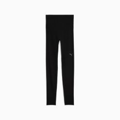 Legginsy treningowe damskie Puma SHAPELUXE HW 7/8 czarne 52746301 r XS. Czarne legginsy damskie Puma, l, bez wzorów, z tkaniny. Za 221.02 zł.