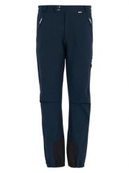 Regatta Spodnie funkcyjne "Mountain" w kolorze granatowym rozmiar: 56. Niebieskie spodnie materiałowe męskie Regatta, bez wzorów, z materiału, sportowe. Za 200.60 zł.