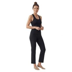 Damskie Spodnie Sportowe 7/8 Legginsy BARS Trening Joga Pilates. Czarne legginsy damskie BARS, l, bez wzorów, z materiału. Za 39.90 zł.