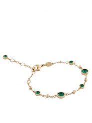 Swarovski Bransoletka Imber 5730676 Złoty. Żółte bransoletki damskie Swarovski, metalowe. Za 419.99 zł.