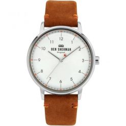 Zegarek Męski Ben Sherman WB043T. Szare zegarki męskie Ben Sherman. W wyprzedaży za 278.55 zł.