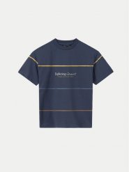 Mayoral T-Shirt 6008 Granatowy Regular Fit. Niebieskie t-shirty chłopięce Mayoral, bez wzorów, z bawełny, bez ramiączek. Za 59.99 zł.
