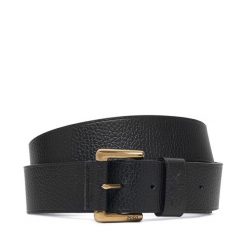 Pasek Polo Ralph Lauren. Czarne paski męskie Polo Ralph Lauren, bez wzorów. Za 262.99 zł.