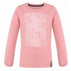 Koszulka dziewczęca z długim rękawem Bilanka Loap, rozmiar 116 — 100% bawełna. Niebieskie koszulki dziewczęce ZONE PERFECT, bez wzorów, z bawełny, bez ramiączek. Za 56.00 zł.