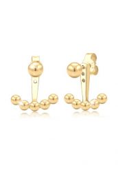 Elli Elli Kolczyki Ear Jacket Kugeln Trend 925 Sterling Silber 1 ct Damski. Kolczyki damskie Elli, srebrne. Za 333.99 zł.