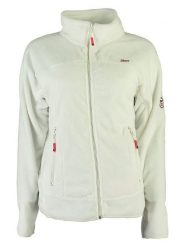 ANAPURNA Kurtka polarowa "Uternel" w kolorze białym rozmiar: XL. Białe kurtki damskie ANAPURNA, xl, z aplikacjami, z polaru, bez kaptura. Za 79.77 zł.