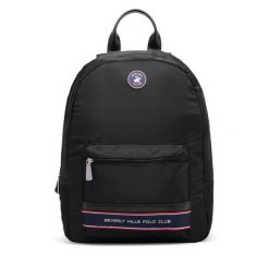 Plecak Beverly Hills Polo Club. Czarne plecaki męskie Beverly Hills Polo Club, bez wzorów. Za 169.99 zł.