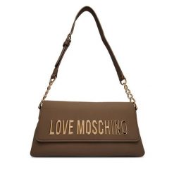 Torebka LOVE MOSCHINO. Brązowe torebki klasyczne damskie Love Moschino, bez wzorów, bez dodatków. Za 439.00 zł.