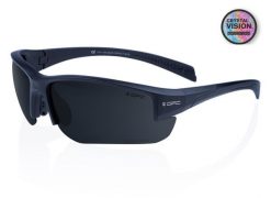 Okulary przeciwsłoneczne unisex OPC San Salvo Crystal Vision. Czarne okulary przeciwsłoneczne damskie OPC, z materiału, owalne. Za 279.99 zł.