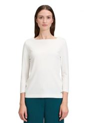 BETTY & CO Koszulka w kolorze białym rozmiar: XXL. Białe bluzki damskie Betty & Co., xxl, bez wzorów, bez kołnierzyka. Za 82.95 zł.