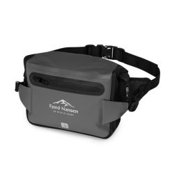 Torba biodrowa Fjord Nansen Hip Bag 3L wodoodporna. Szare torebki klasyczne damskie FJORD NANSEN, bez wzorów, bez dodatków. Za 129.99 zł.