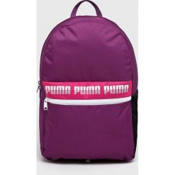 Puma - Plecak. Fioletowe plecaki męskie Puma, bez wzorów, z materiału. W wyprzedaży za 79.90 zł.
