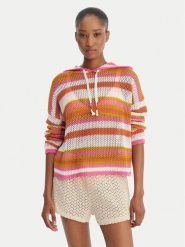 Banana Moon Sweter Gui Wilderness LTH33 Kolorowy Regular Fit. Swetry klasyczne damskie Banana Moon, s, z bawełny, bez kołnierzyka. Za 409.99 zł.