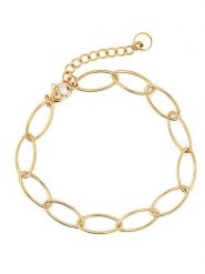 MOODE Bransoletka "Lilia" rozmiar: onesize. Żółte bransoletki damskie MOODE, ze stali. Za 39.99 zł.