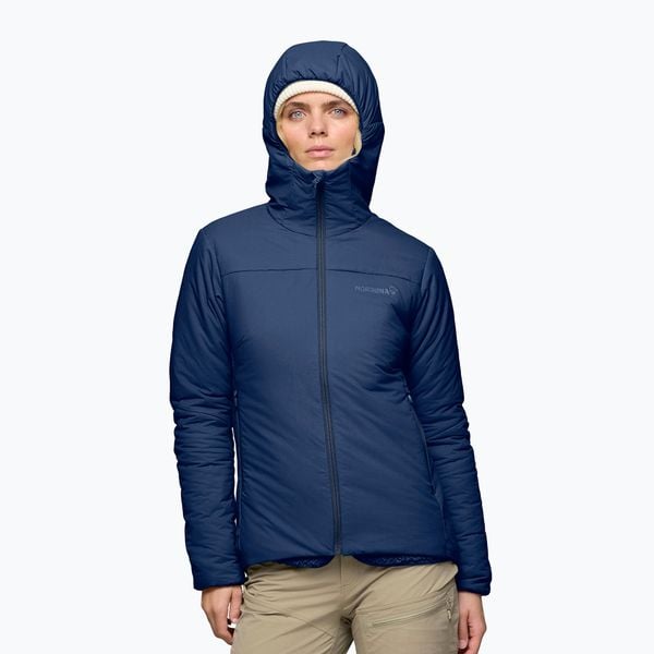 Kurtka ocieplana damska NORRONA Femund Thermo60 Zip Hood. Niebieskie kurtki damskie NORRONA, l, bez wzorów, z syntetyku, bez kaptura. Za 1,059.00 zł.