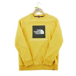 Second life - The North Face sweter damski żółty - Stan dobry. Żółte swetry klasyczne damskie The North Face, l, bez kołnierzyka. Za 97.94 zł.