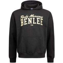 Bluza z kapturem Benlee Lemmy. Czarne bluzy z kapturem męskie Benlee, m, z bawełny. Za 278.50 zł.