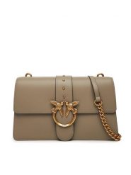 PINKO Torebka Love One Classic ST.CL Al 25-26 PLTT 105857 A0F1 Szary. Szare listonoszki damskie Pinko, bez wzorów, ze skóry, bez dodatków. Za 1,329.00 zł.