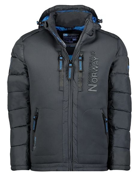 Geographical Norway Kurtka zimowa "Beachwood" w kolorze antracytowym rozmiar: 3XL. Czarne kurtki męskie Geographical Norway, na zimę, xl, bez wzorów, bez kaptura. Za 234.94 zł.